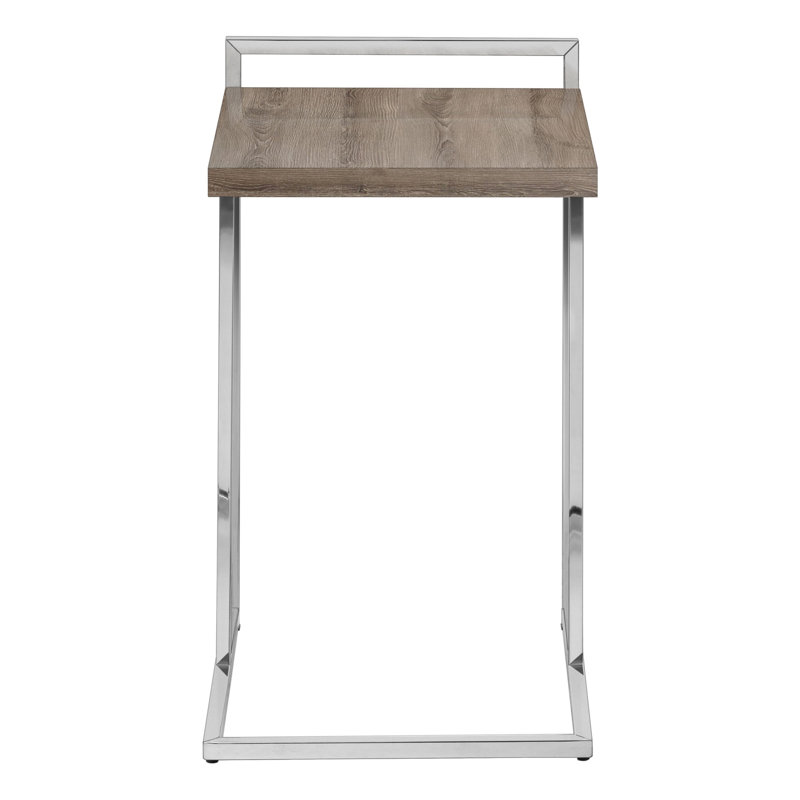 Table de bout, table d'appoint, table d'appoint contemporaine pour le salon, Taupe