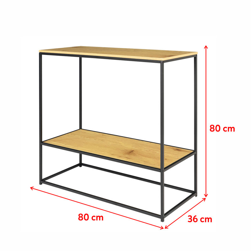Kestwick 80cm Console Table, Natural