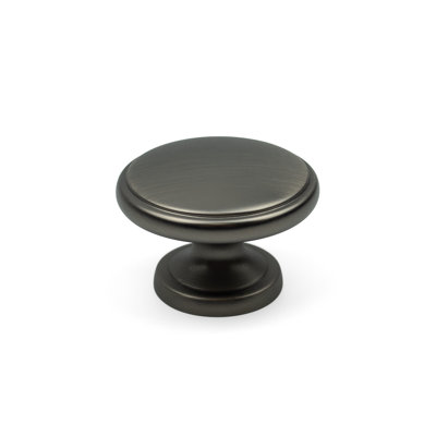 Gunmetal Cup Handle & Coordinating Knobs