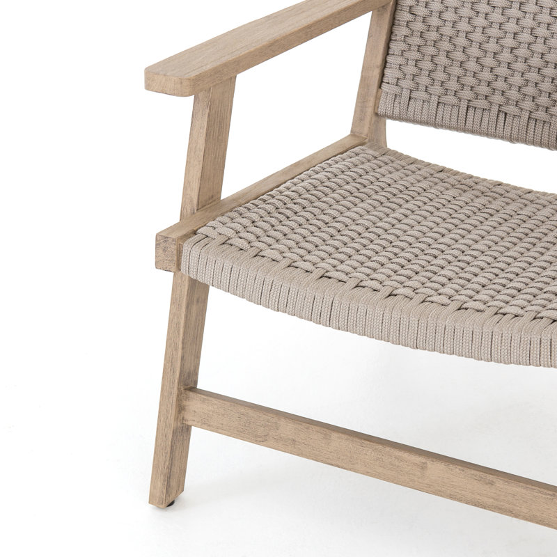 Outdoor Lounge Chair, Brown/Brown