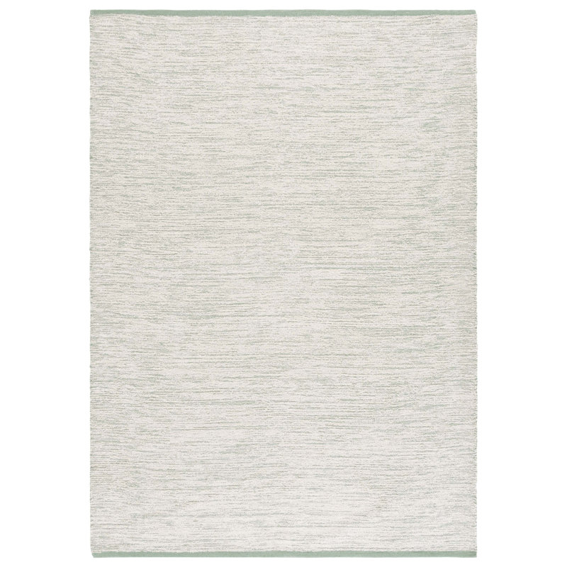Shanetha Handwoven Recycled Cotton Rug, Rectangle 5' x 8'