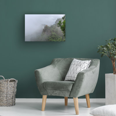 Franklin Jiang  Cloudy Mountain Canvas Art