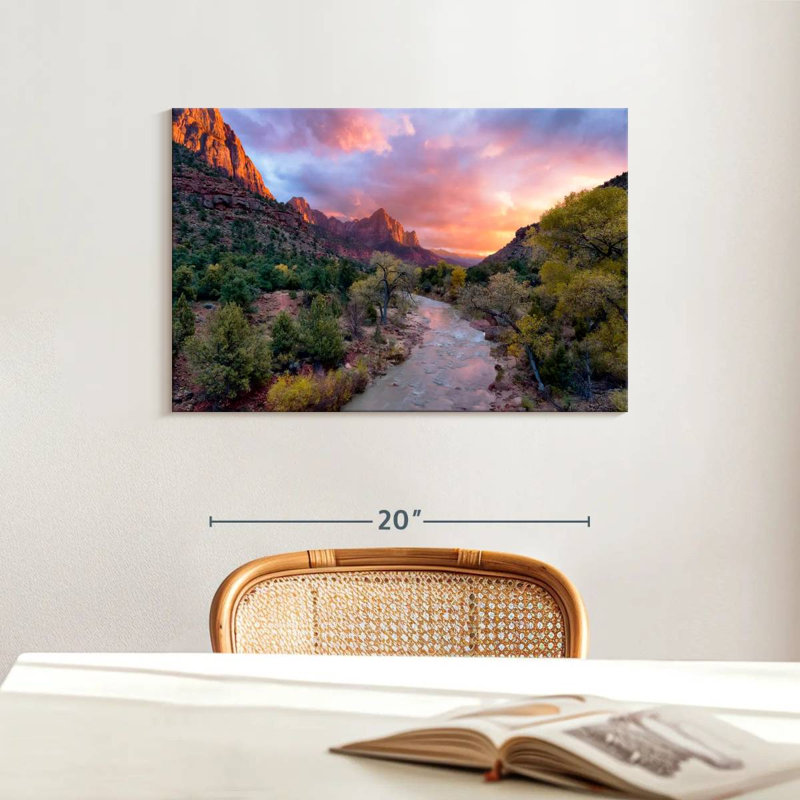 Alvord Watchman Canyon Valley, 16" H x 24" W