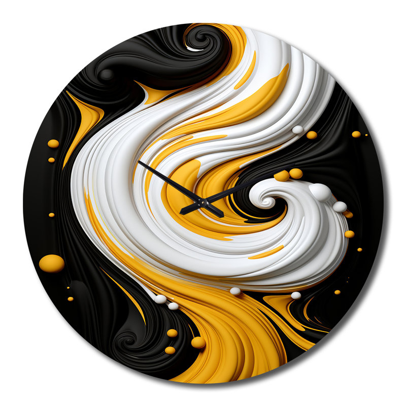 Horloge murale liquide, Grand