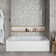 Streamline 66 in. x 32 in. Acrylic Left-Hand Drain Alcove Bathtub With External Drain