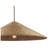 Welby 1 - Light Rattan Dome 32" Pendant
