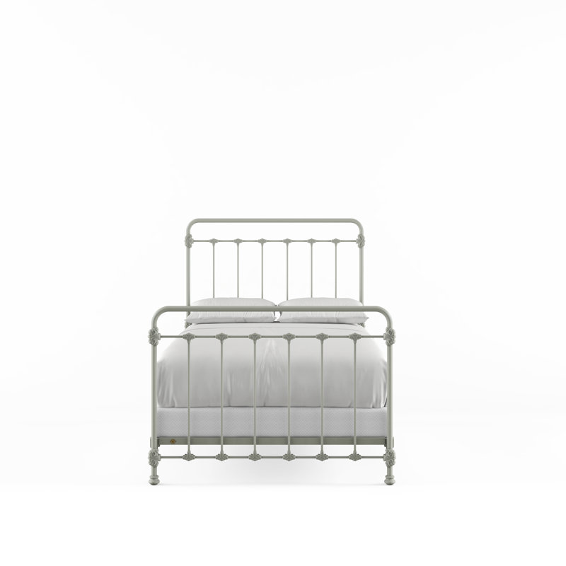160 Picket Fence Bed | Complete Standard, Full, Sage Green