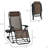 Outdoor Rocking Chairs, Foldable Reclining Zero Gravity Lounge Rocker W/ Pillow, Cup & Phone Holder, Combo Design W/ Folding Legs(Rocking Chair)-150804077