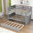 Asah Full Over Full Standard Bunk Bed with Trundle by Harriet Bee-2055427781