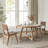 Allijah 54" Solid Wood Round Dining Table-783743068