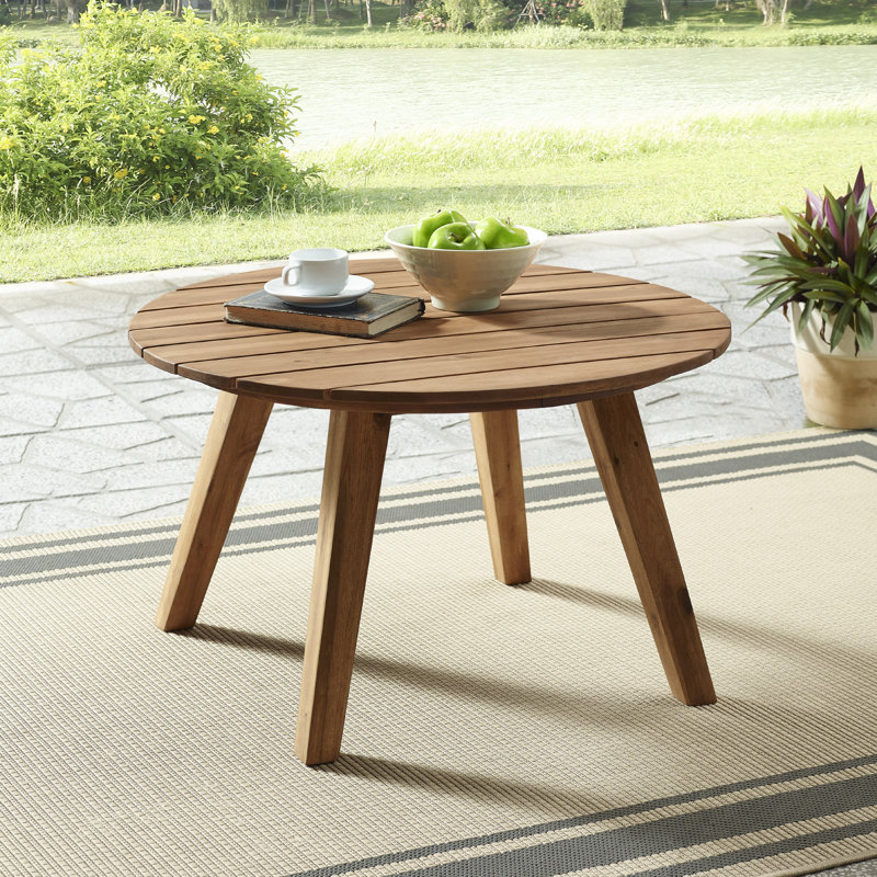Table basse Harbison, Brun