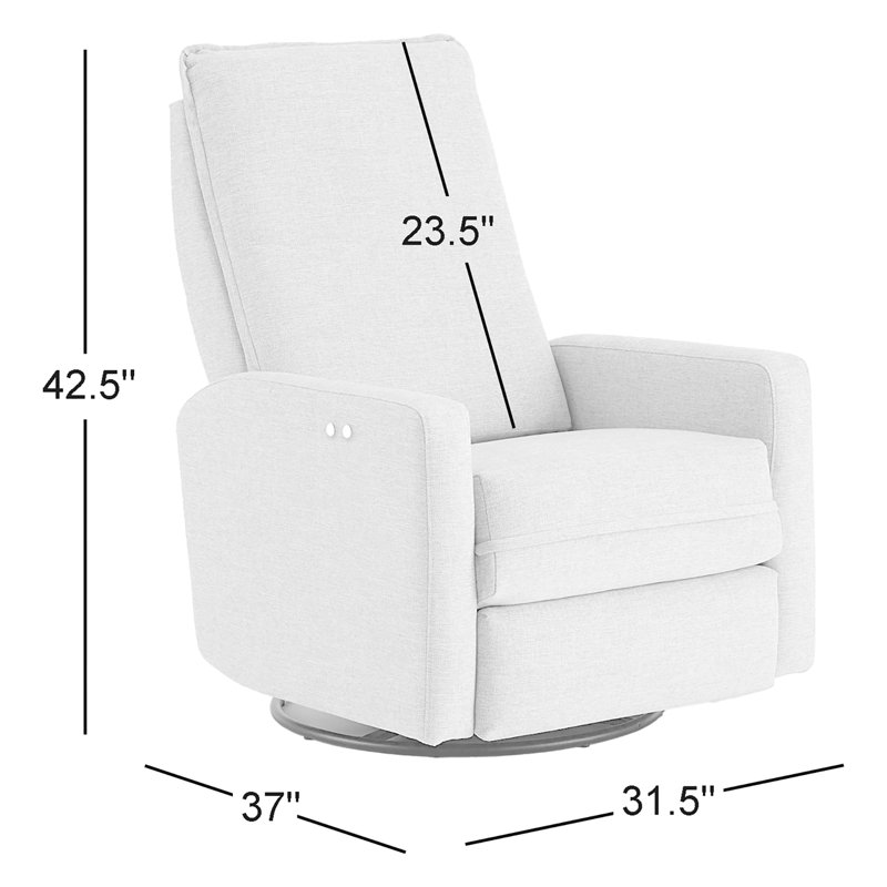 Fauteuil inclinable pour chambre de bébé, Courant, Perle-22537