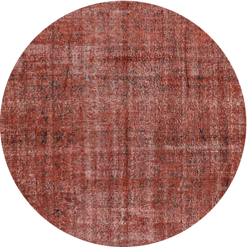 Ajahar Oriental Indoor Rug, Round 5'
