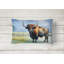 American Bison Throw Pillow