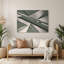 Minimalisme 38, art mural gris en métal-1653405020