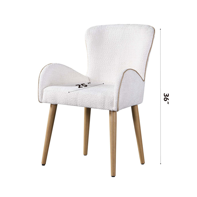 Chaise d'appoint Qwin Boucle