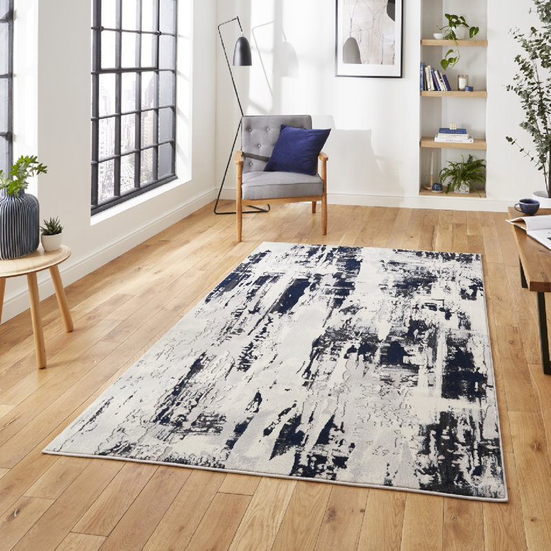 Apollo area rug Machine Woven Rectangle Grey, Rectangle 80 x 150cm