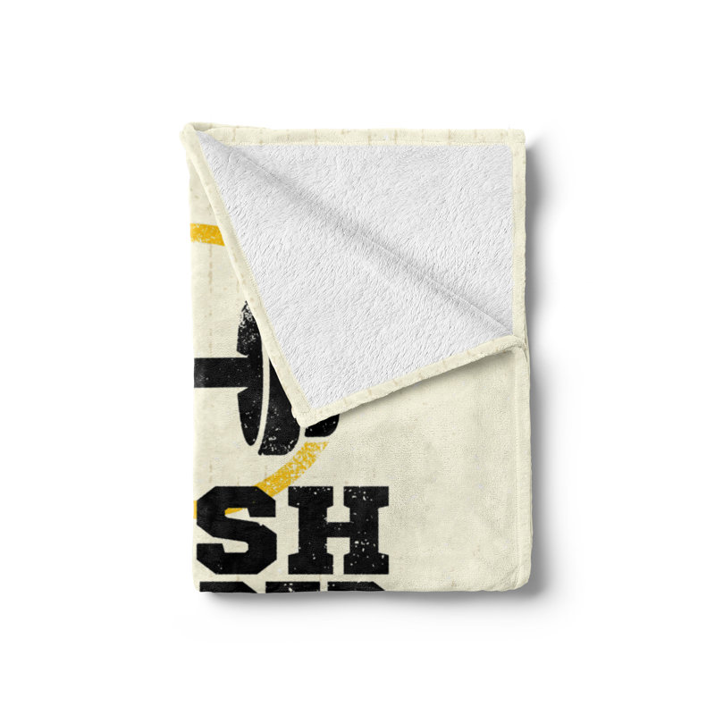 Hand Woven Throw Blanket, 50" x 70"