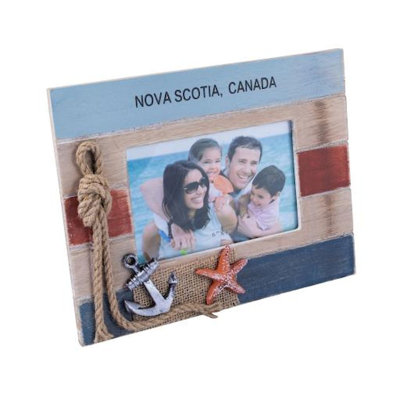 Cadre photo en bois «Nouvelle-Écosse, Canada»