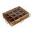 Wooden Spice Box with 12 Containers with Wooden Spoon