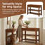 Buffet console 42 po avec 2 tiroirs de rangement et 2 tablettes ouvertes