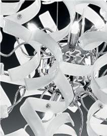 1 - Light Option Pendant, White Glass