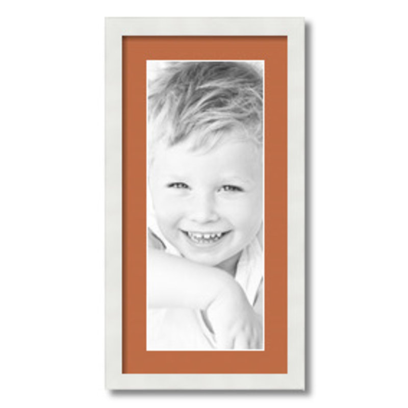 Matte Picture Frame, Red Orange