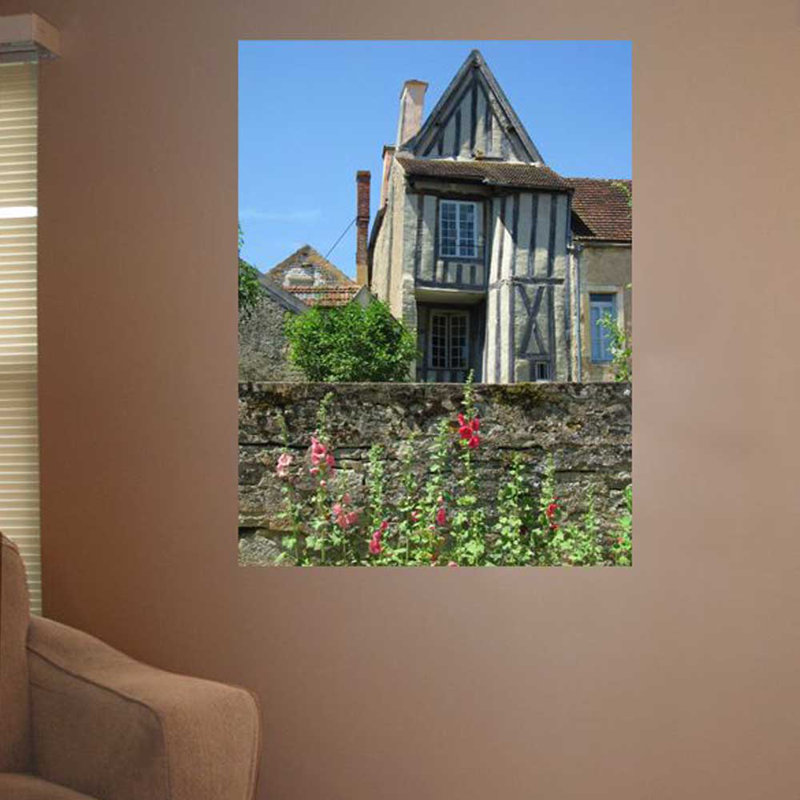 Scenic & Cityscapes Non-Wall Damaging Wall Decal, 24" H x 18" W