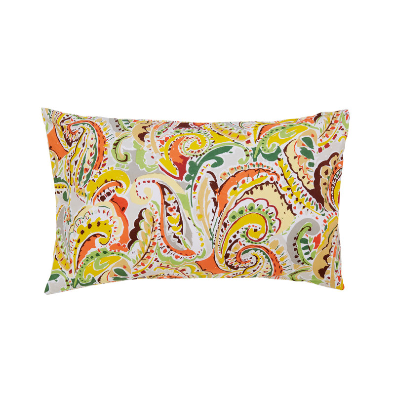 Penny Cotton Duvet Cover Set, Yellow, Double Duvet Cover + 2 Pillowcases