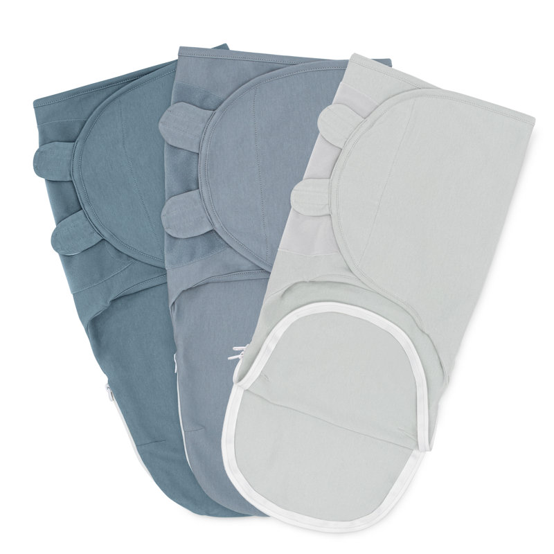 Comfy Cubs Swaddle Blankets for Baby Girl & Boy, Easy Adjustable Sleep Sack with Easy Access Zipper for Diaper Changes, Baby Blankets