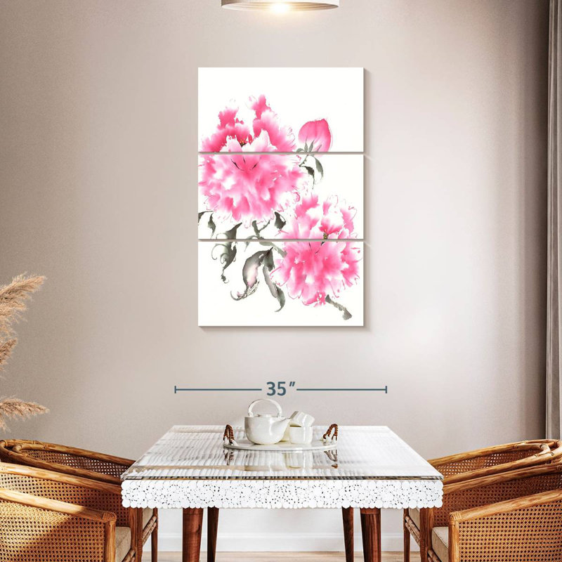 Harnek Peonie Blossoms I, H 45 po x l 28 po