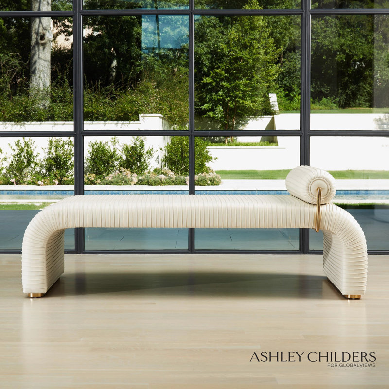 Cade Daybed-Graphite Leather, Cade Daybed White Faux Leather