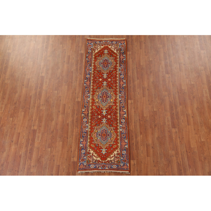 Tapis de couloir oriental géométrique 3x8