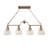 Modern 3-Light Kitchen Island Chandelier