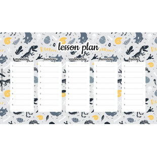 Magnetic Lesson Plan Dinosaur Skeletons