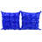 Geometric Wool, Silk Throw Pillow