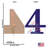 Number 36'' Cardboard Standup