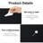 4 PC Adhesive Rectangular Sound-Absorbing Panels - Suitable For Home Decoration
