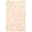 Tapis ivoire en peau de vache Heggi