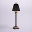 Lampe de commode grise / bronze / noire 31 po Arbuckle
