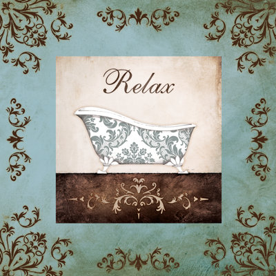 Bath Tub II - Wrapped Canvas Painting