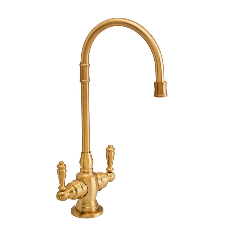 Pembroke Bar Faucet - Lever Handles, Chardonnay