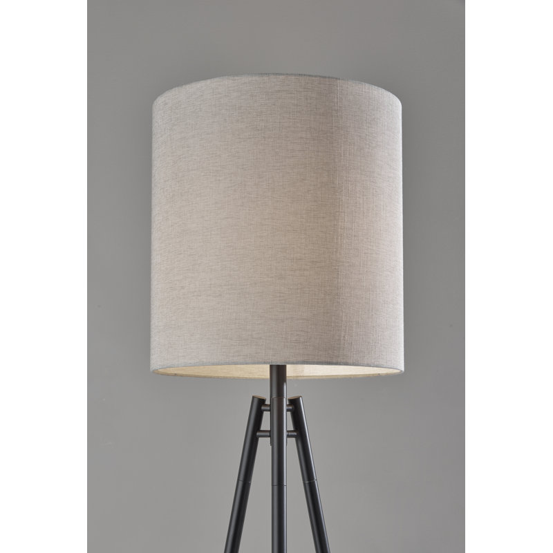 Lampe trépied 69 "Kerala, Noir