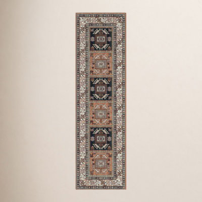 Ovid Oriental Machine Woven Area Rug