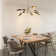 Lakendria Sputnik Modern Linear Chandelier with Adjustable Arms