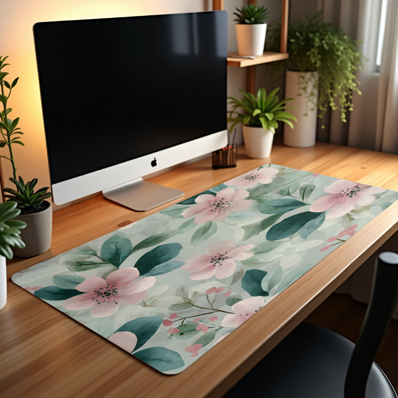 Polyester Desk Pad, 31.5x15.5