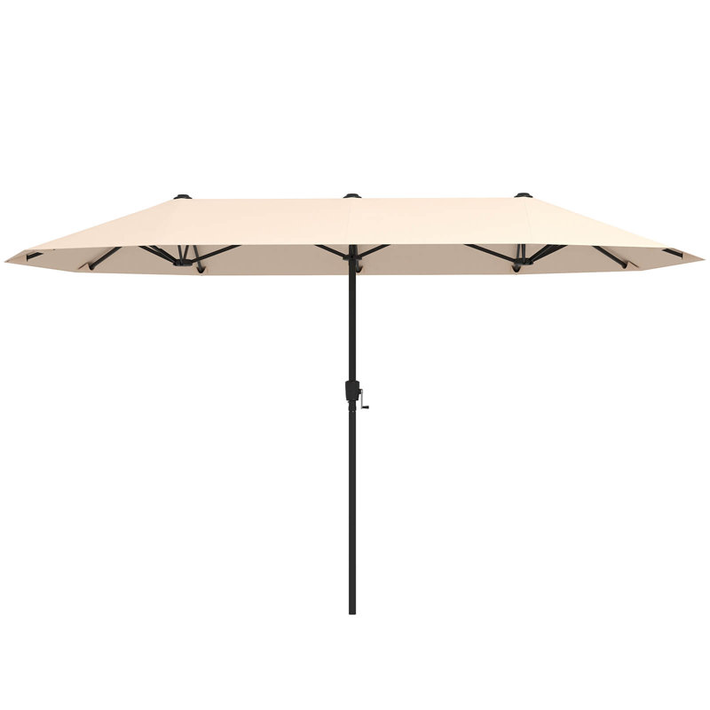 Parasol de marché pour table 13 po, Beige
