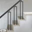 Ensemble de 6 rampes d'escalier en U 36 po-116242521