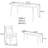 Practical table set in high quality solid wood-106780885