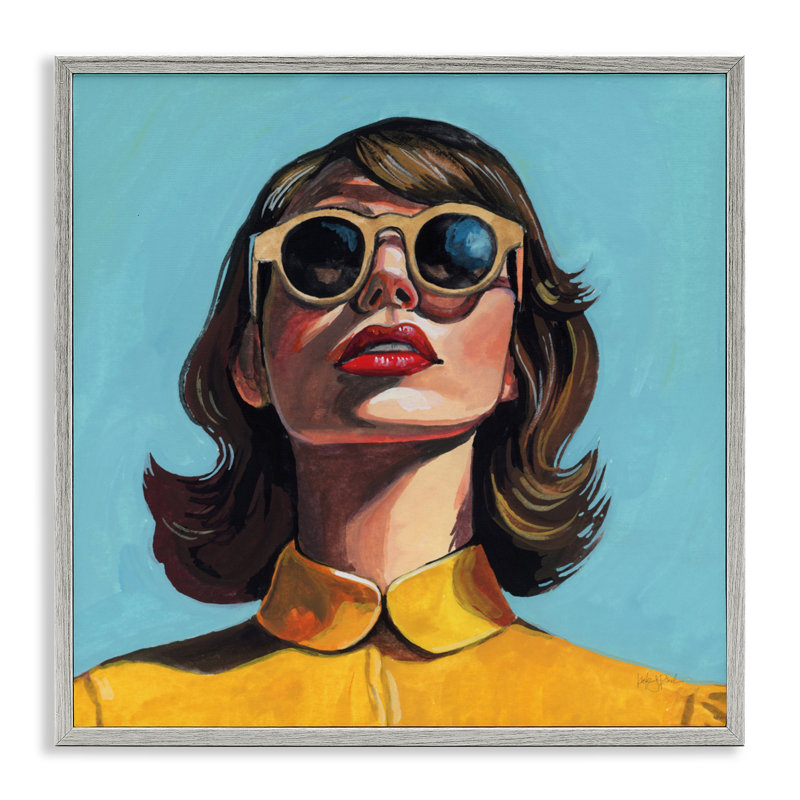 «Beautiful Sunshiny Day», giclée rétro par Kate Jarvik Birch, Estampe numérique Farmhouse, H 12 po x l 12 po